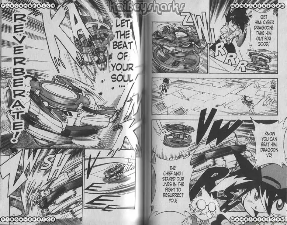 Bakuden Shoot Beyblade Chapter 8.3 4